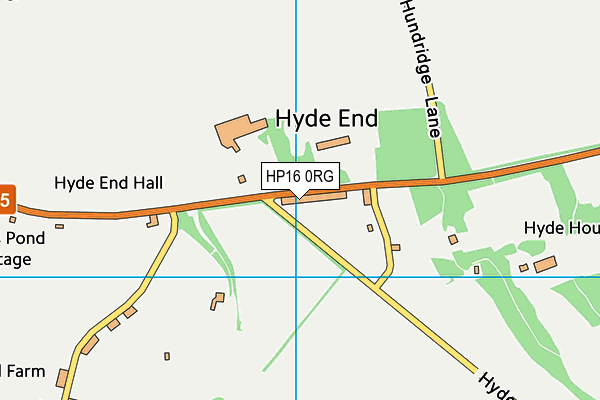 HP16 0RG map - OS VectorMap District (Ordnance Survey) HP16 0RG map - OS VectorMap District (Ordnance Survey)