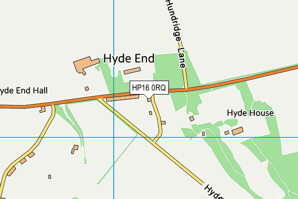 HP16 0RQ map - OS VectorMap District (Ordnance Survey) HP16 0RQ map - OS VectorMap District (Ordnance Survey)