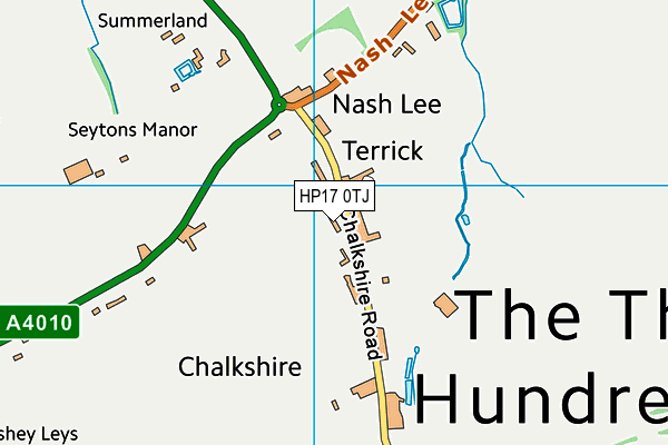 HP17 0TJ map - OS VectorMap District (Ordnance Survey)
