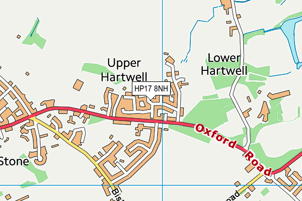 HP17 8NH map - OS VectorMap District (Ordnance Survey)