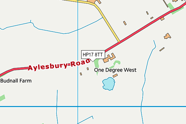 HP17 8TT map - OS VectorMap District (Ordnance Survey) HP17 8TT map - OS VectorMap District (Ordnance Survey)