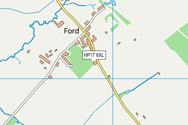 HP17 8XL map - OS VectorMap District (Ordnance Survey) HP17 8XL map - OS VectorMap District (Ordnance Survey)