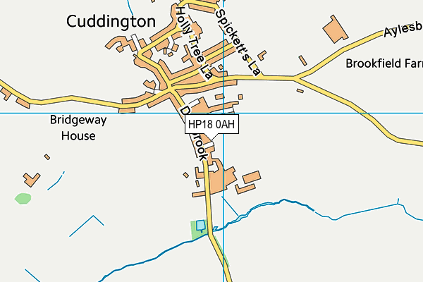 HP18 0AH map - OS VectorMap District (Ordnance Survey) HP18 0AH map - OS VectorMap District (Ordnance Survey)