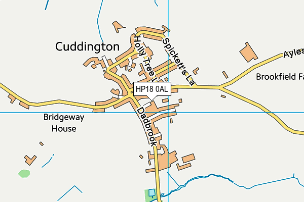 HP18 0AL map - OS VectorMap District (Ordnance Survey) HP18 0AL map - OS VectorMap District (Ordnance Survey)
