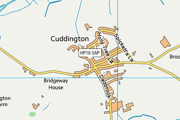 HP18 0AP map - OS VectorMap District (Ordnance Survey) HP18 0AP map - OS VectorMap District (Ordnance Survey)