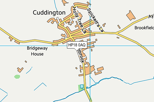 HP18 0AQ map - OS VectorMap District (Ordnance Survey) HP18 0AQ map - OS VectorMap District (Ordnance Survey)