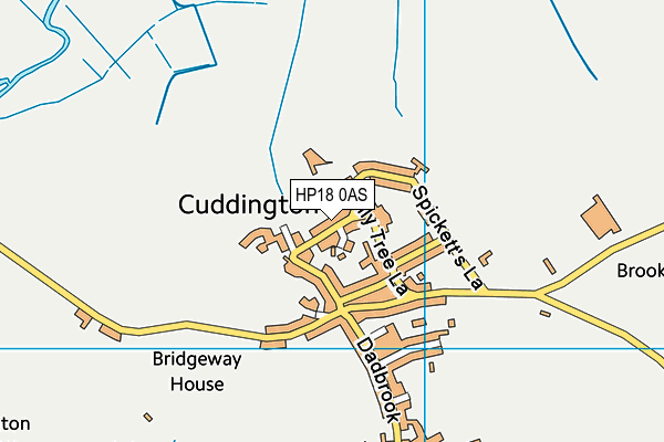 HP18 0AS map - OS VectorMap District (Ordnance Survey) HP18 0AS map - OS VectorMap District (Ordnance Survey)