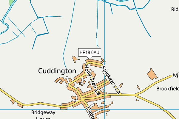 HP18 0AU map - OS VectorMap District (Ordnance Survey) HP18 0AU map - OS VectorMap District (Ordnance Survey)