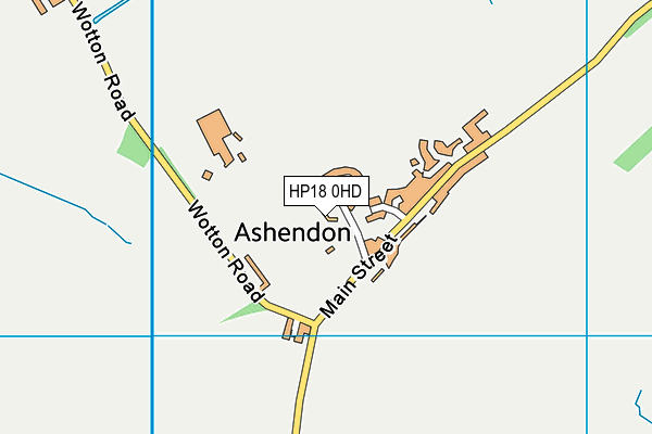 HP18 0HD map - OS VectorMap District (Ordnance Survey) HP18 0HD map - OS VectorMap District (Ordnance Survey)