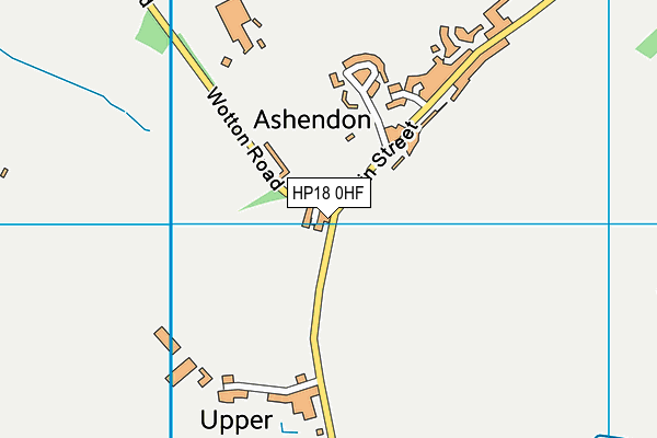 HP18 0HF map - OS VectorMap District (Ordnance Survey) HP18 0HF map - OS VectorMap District (Ordnance Survey)