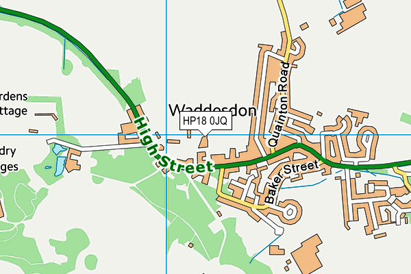 HP18 0JQ map - OS VectorMap District (Ordnance Survey) HP18 0JQ map - OS VectorMap District (Ordnance Survey)