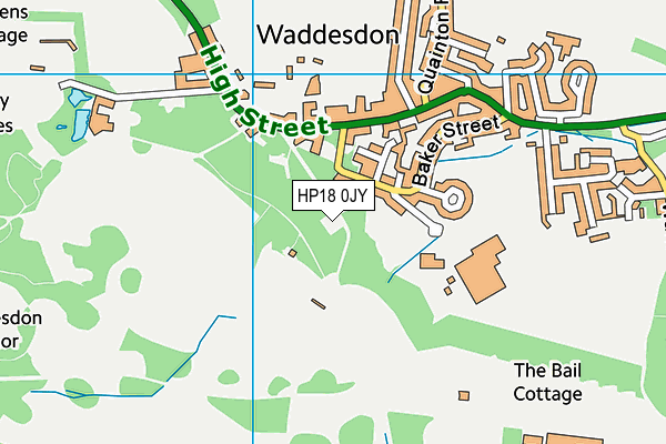 HP18 0JY map - OS VectorMap District (Ordnance Survey) HP18 0JY map - OS VectorMap District (Ordnance Survey)