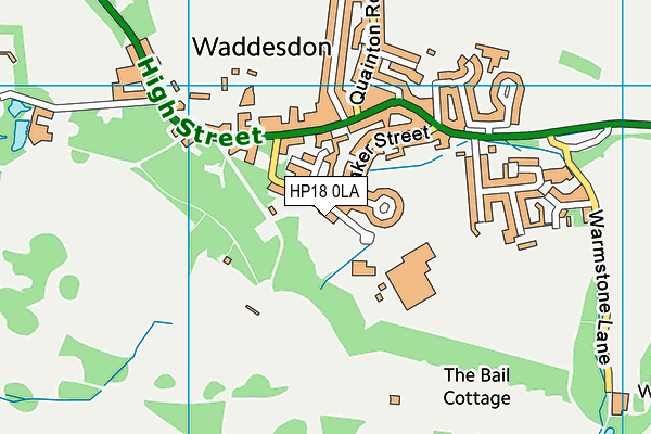 HP18 0LA map - OS VectorMap District (Ordnance Survey) HP18 0LA map - OS VectorMap District (Ordnance Survey)