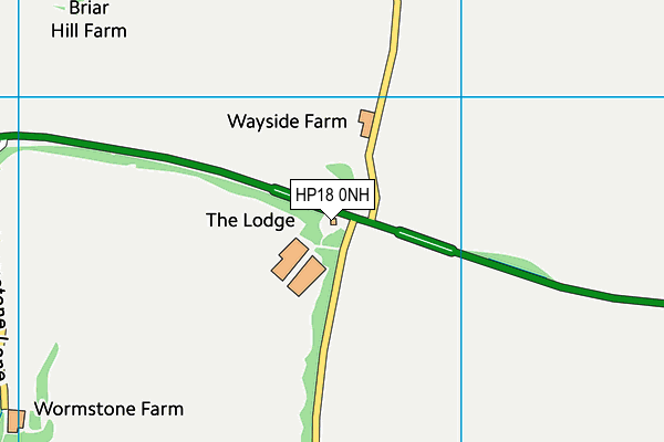 HP18 0NH map - OS VectorMap District (Ordnance Survey) HP18 0NH map - OS VectorMap District (Ordnance Survey)