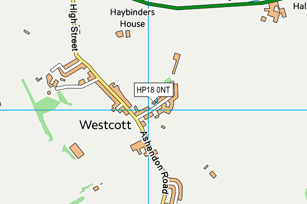 HP18 0NT map - OS VectorMap District (Ordnance Survey) HP18 0NT map - OS VectorMap District (Ordnance Survey)