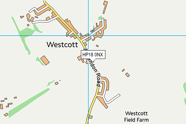 HP18 0NX map - OS VectorMap District (Ordnance Survey) HP18 0NX map - OS VectorMap District (Ordnance Survey)