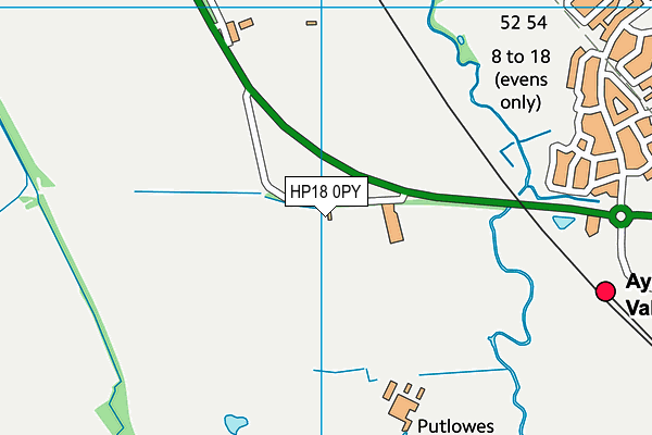 HP18 0PY map - OS VectorMap District (Ordnance Survey) HP18 0PY map - OS VectorMap District (Ordnance Survey)