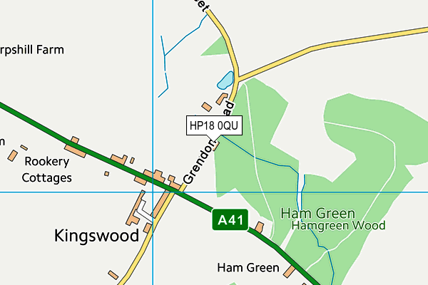 HP18 0QU map - OS VectorMap District (Ordnance Survey) HP18 0QU map - OS VectorMap District (Ordnance Survey)