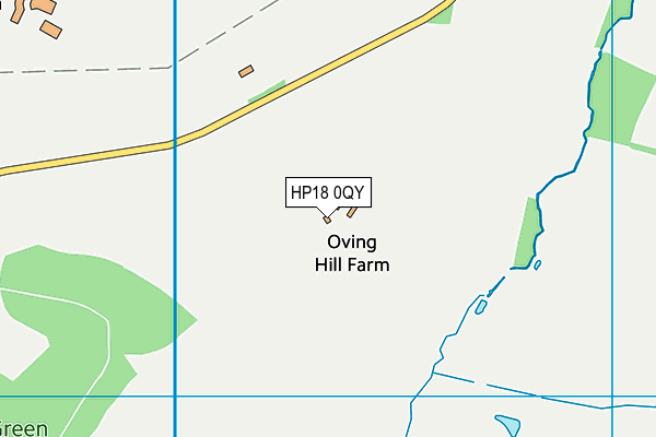 HP18 0QY map - OS VectorMap District (Ordnance Survey) HP18 0QY map - OS VectorMap District (Ordnance Survey)
