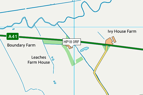 HP18 0RF map - OS VectorMap District (Ordnance Survey) HP18 0RF map - OS VectorMap District (Ordnance Survey)