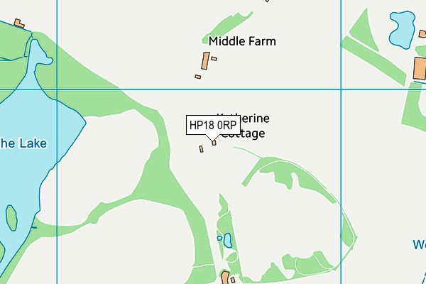 HP18 0RP map - OS VectorMap District (Ordnance Survey) HP18 0RP map - OS VectorMap District (Ordnance Survey)