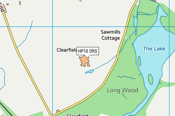 HP18 0RS map - OS VectorMap District (Ordnance Survey) HP18 0RS map - OS VectorMap District (Ordnance Survey)