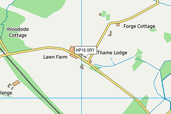 HP18 0RY map - OS VectorMap District (Ordnance Survey) HP18 0RY map - OS VectorMap District (Ordnance Survey)