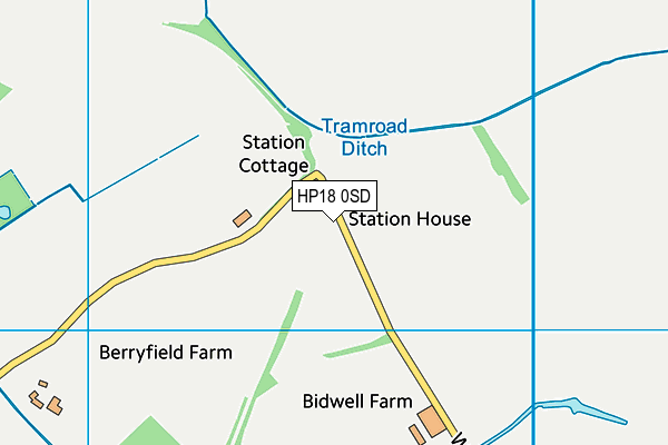 HP18 0SD map - OS VectorMap District (Ordnance Survey) HP18 0SD map - OS VectorMap District (Ordnance Survey)
