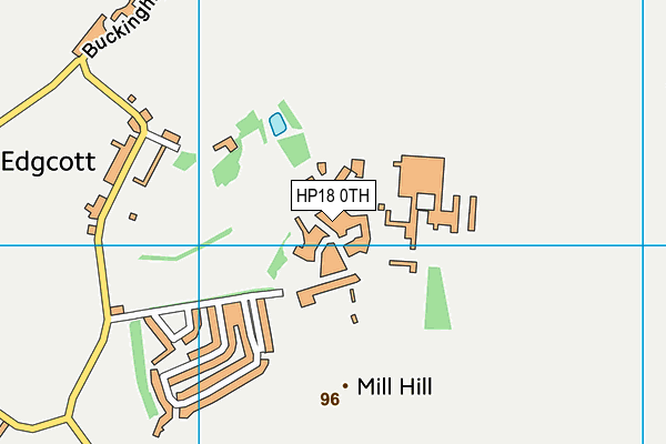 HP18 0TH map - OS VectorMap District (Ordnance Survey) HP18 0TH map - OS VectorMap District (Ordnance Survey)