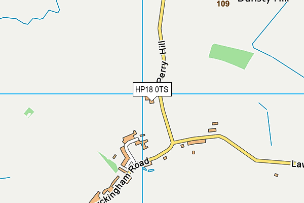 HP18 0TS map - OS VectorMap District (Ordnance Survey) HP18 0TS map - OS VectorMap District (Ordnance Survey)