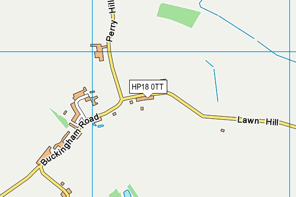 HP18 0TT map - OS VectorMap District (Ordnance Survey) HP18 0TT map - OS VectorMap District (Ordnance Survey)