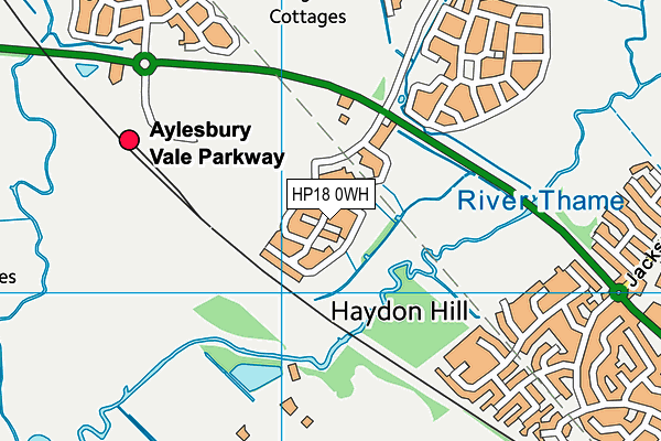 HP18 0WH map - OS VectorMap District (Ordnance Survey) HP18 0WH map - OS VectorMap District (Ordnance Survey)