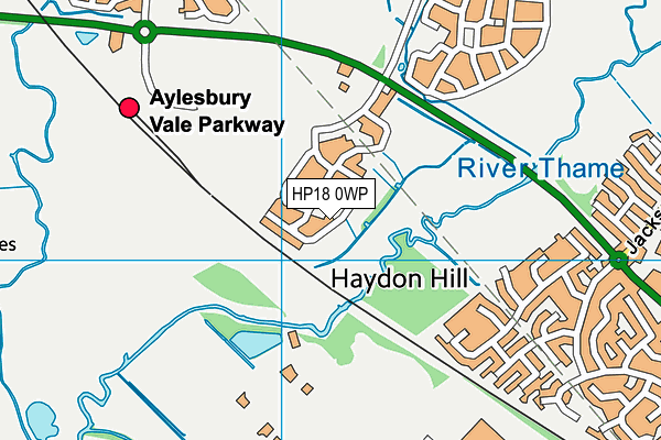 HP18 0WP map - OS VectorMap District (Ordnance Survey) HP18 0WP map - OS VectorMap District (Ordnance Survey)