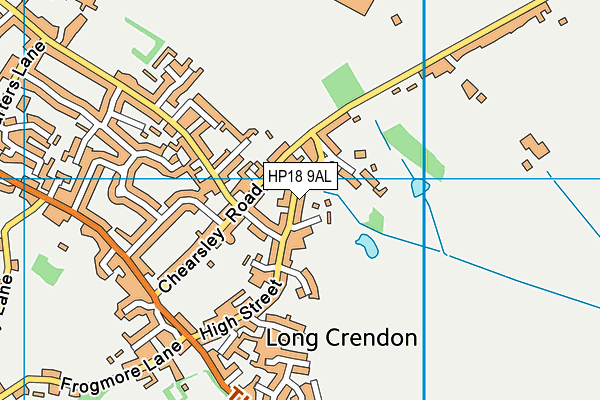 HP18 9AL map - OS VectorMap District (Ordnance Survey) HP18 9AL map - OS VectorMap District (Ordnance Survey)