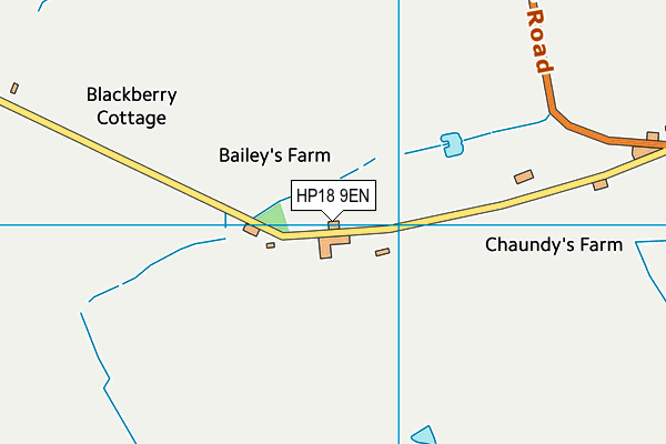 HP18 9EN map - OS VectorMap District (Ordnance Survey) HP18 9EN map - OS VectorMap District (Ordnance Survey)