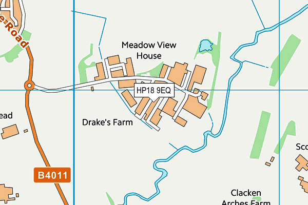 HP18 9EQ map - OS VectorMap District (Ordnance Survey) HP18 9EQ map - OS VectorMap District (Ordnance Survey)