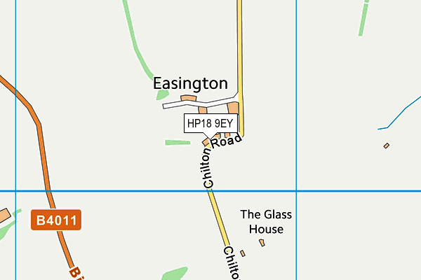 HP18 9EY map - OS VectorMap District (Ordnance Survey) HP18 9EY map - OS VectorMap District (Ordnance Survey)