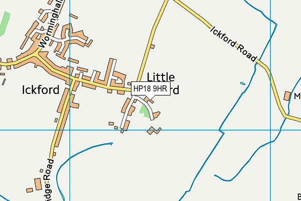 HP18 9HR map - OS VectorMap District (Ordnance Survey) HP18 9HR map - OS VectorMap District (Ordnance Survey)