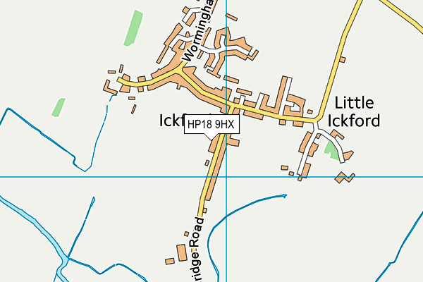 HP18 9HX map - OS VectorMap District (Ordnance Survey) HP18 9HX map - OS VectorMap District (Ordnance Survey)