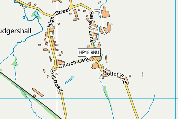 HP18 9NU map - OS VectorMap District (Ordnance Survey) HP18 9NU map - OS VectorMap District (Ordnance Survey)