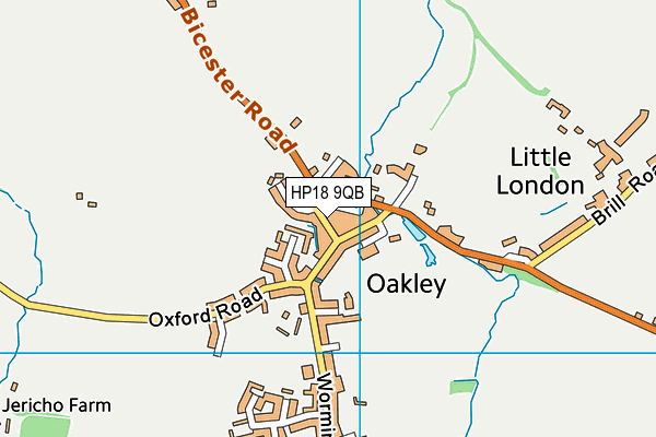 HP18 9QB map - OS VectorMap District (Ordnance Survey) HP18 9QB map - OS VectorMap District (Ordnance Survey)