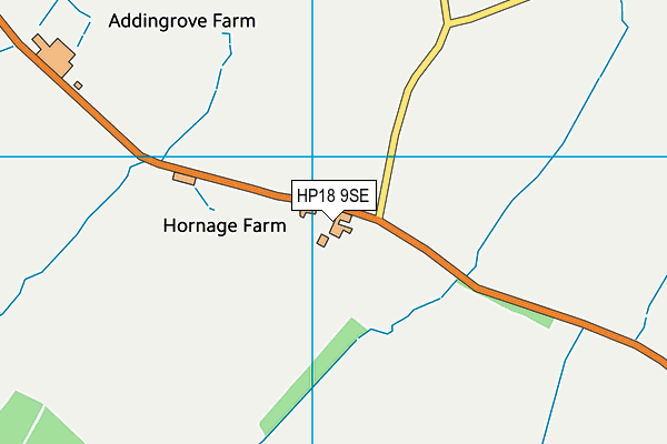 HP18 9SE map - OS VectorMap District (Ordnance Survey) HP18 9SE map - OS VectorMap District (Ordnance Survey)