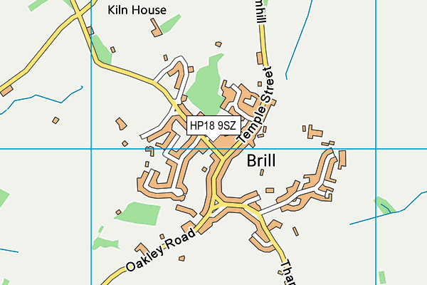 HP18 9SZ map - OS VectorMap District (Ordnance Survey) HP18 9SZ map - OS VectorMap District (Ordnance Survey)