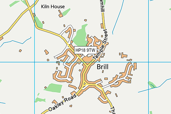 HP18 9TW map - OS VectorMap District (Ordnance Survey) HP18 9TW map - OS VectorMap District (Ordnance Survey)