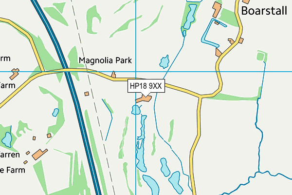 HP18 9XX map - OS VectorMap District (Ordnance Survey) HP18 9XX map - OS VectorMap District (Ordnance Survey)