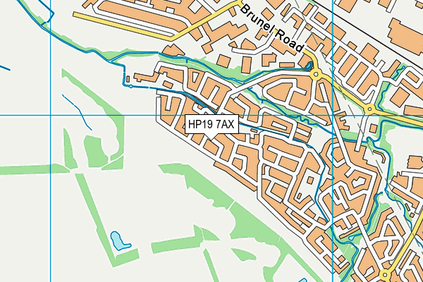 HP19 7AX map - OS VectorMap District (Ordnance Survey) HP19 7AX map - OS VectorMap District (Ordnance Survey)