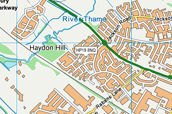 HP19 8NQ map - OS VectorMap District (Ordnance Survey) HP19 8NQ map - OS VectorMap District (Ordnance Survey)