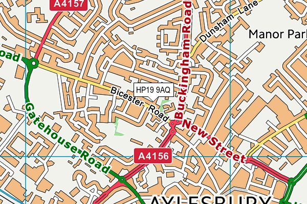 HP19 9AQ map - OS VectorMap District (Ordnance Survey) HP19 9AQ map - OS VectorMap District (Ordnance Survey)