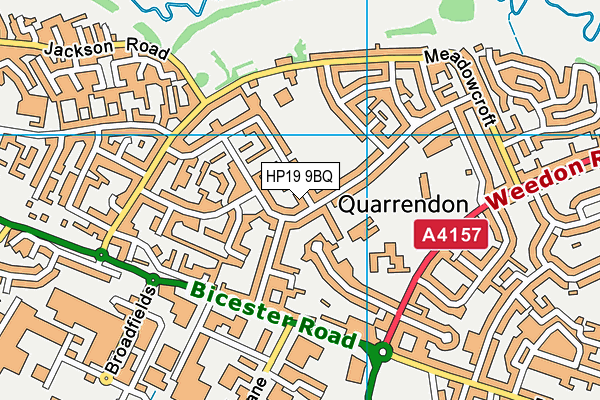 HP19 9BQ map - OS VectorMap District (Ordnance Survey) HP19 9BQ map - OS VectorMap District (Ordnance Survey)