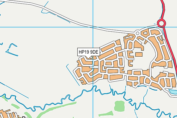 HP19 9DE map - OS VectorMap District (Ordnance Survey) HP19 9DE map - OS VectorMap District (Ordnance Survey)